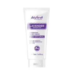 Hydratačný krém na ruky s organickým levanduľovým olejom Lavender 50ml Hydratačný krém na ruky s organickým levanduľovým olejom Lavender 50ml