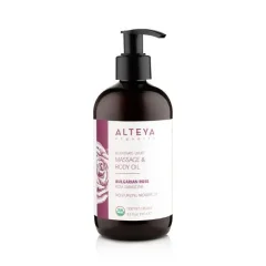 Alteya Organics fiatalító rózsa testmasszázs olaj 250 ml