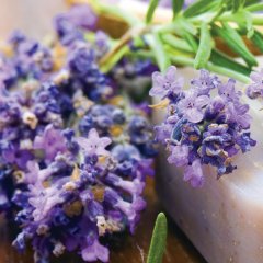 Głęboko oczyszczające mydło z organicznym olejkiem lawendowym Lavender 100g