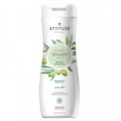 Prírodné telové mydlo s detoxikačným účinkom olivové listy Super leaves Attitude 473ml
