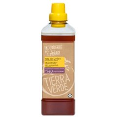 Gel do myčky nádobí z mýdlových ořechů s BIO pomerančovou silicí (láhev) Tierra Verde 1l