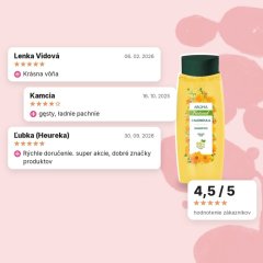 Šampón na suché vlasy Nechtík Aroma 400 ml, hodnotenia zákazníkov