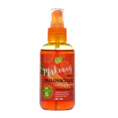 Carrot Sunscreen Oil SPF15 with Beta Carotene VIVACO 150 ml Carrot Sunscreen Oil SPF15 with Beta Carotene VIVACO 150 ml