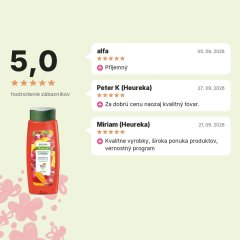 Sprchový gél Granátové jablko a mango Aroma 400 ml, hodnotenia zákazníkov
