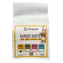 Eko pieluszki dziecięce Wooden Spoon Woopies MINI 3 szt. próbka