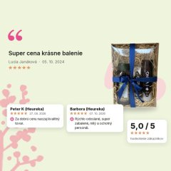 Darčeková sada pre mužov Aroma, hodnotenia zákazníkov