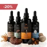 Starter pack tinktury - Chaga + Reishi + Cordyceps + Lion's mane tinktura 100ml Hrotlife