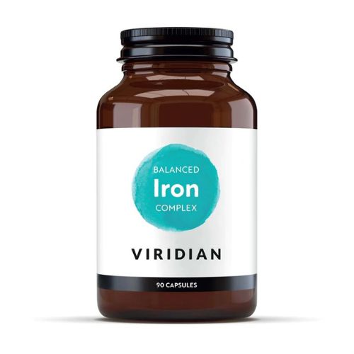Komplex železa s vitamíny Iron Complex Viridian 90 kapslí