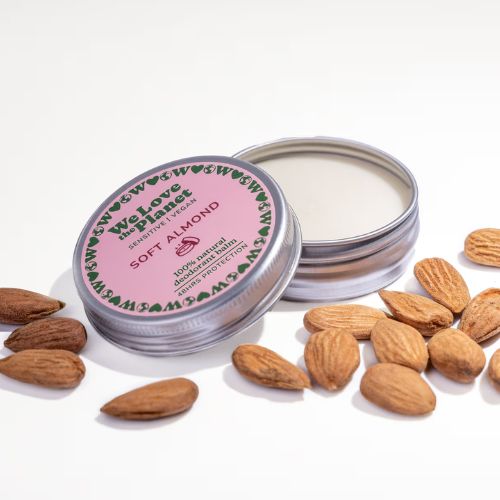 Prírodný krémový dezodorant Soft Almond Sensitive We love the planet 35g