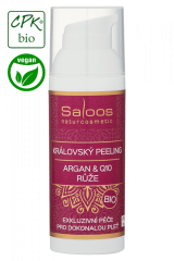Pleťový peeling BIO Ruža SALOOS Naturcosmetics 50 ml