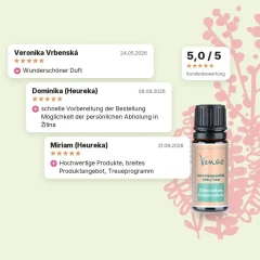Aromatherapeutische Mischung ätherischer Öle Luftreinigung Venoc 10ml, Kundenbewertung