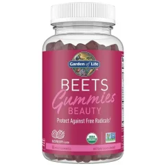 Beets Beauty malinowe żelki Garden of Life 60 szt.