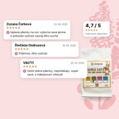 Eko detské plienky Wooden Spoon Woopies SMALL 3ks vzorka, hodnotenia zákazníkov Eko detské plienky Wooden Spoon Woopies SMALL 3ks vzorka, hodnotenia zákazníkov