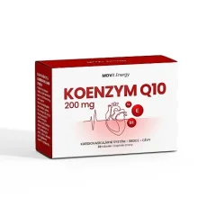 Koenzým Q10 200 mg Extra Strong MOVit 30 kapsúl Koenzým Q10 200 mg Extra Strong MOVit 30 kapsúl