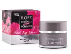 Krém proti vráskam z ružovej vody pre mužov Biofresh 50 ml
