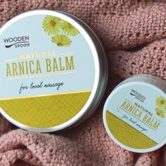 Prírodný masážny balzam s výťažkami arniky Wooden Spoon 60ml