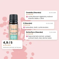 Aromaterapeutická směs esenciálních olejů Meditace Venoc 10ml, hodnocení obchodu na Heurece Aromaterapeutická směs esenciálních olejů Meditace Venoc 10ml, hodnocení obchodu na Heurece
