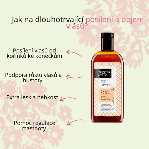Šampón na posilnenie a objem vlasov No1 Nuggela & Sulé 250ml