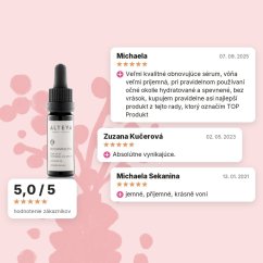 Očné obnovujúce sérum Bio Damascena Alteya Organics 10ml, hodnotenia zákazníkov Očné obnovujúce sérum Bio Damascena Alteya Organics 10ml, hodnotenia zákazníkov