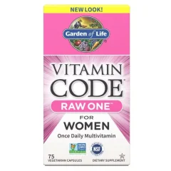 Vitamin Code RAW Multivitamin nőknek Garden of Life 75 db