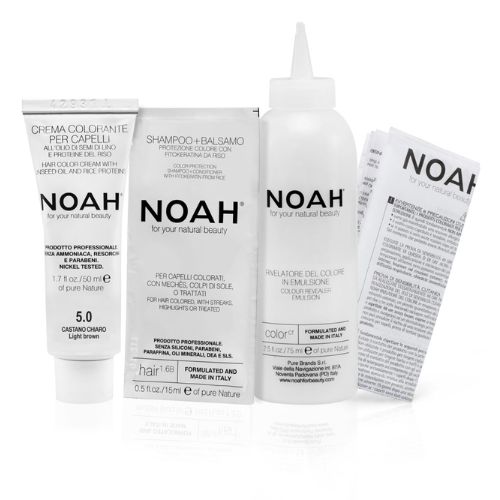 Krémová barva na vlasy světle hnědá Noah 140ml