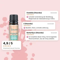 Aromatherapeutische Mischung ätherischer Öle Meditation Venoc 10ml, Shopbewertung auf Heureka