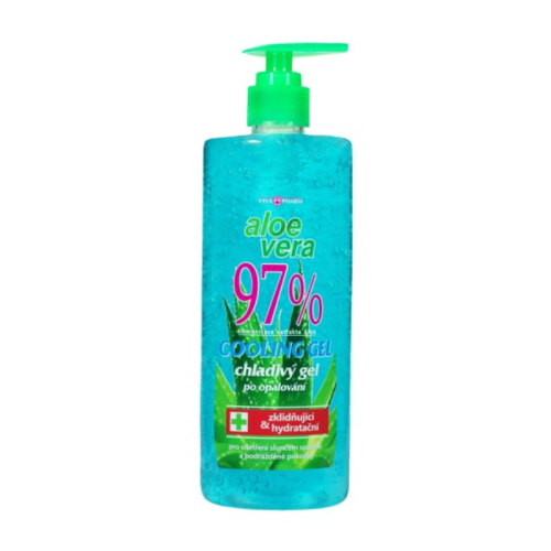 Aloe vera cooling gel 97% after sun VIVAPHARM 500 ml