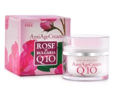 Krém proti vráskam s Q10 z ružovej vody Biofresh 50 ml