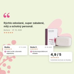 Čistiace mydlo pre mastnú a problematickú pleť Acnaut Biotrade 100g, hodnotenia zákazníkov Čistiace mydlo pre mastnú a problematickú pleť Acnaut Biotrade 100g, hodnotenia zákazníkov