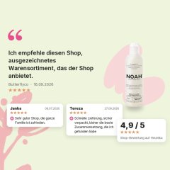 Stärkendes Shampoo für das Haar Schwarzer Pfeffer und Minze Noah 250ml, Kundenbewertungen Stärkendes Shampoo für das Haar Schwarzer Pfeffer und Minze Noah 250ml, Kundenbewertungen