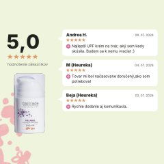 Opaľovací krém SPF50+  Melabel Biotrade 50ml, hodnotenia zákazníkov