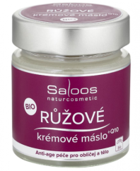 Krémové maslo Ružové BIO SALOOS Naturcosmetics 110 ml Krémové maslo Ružové BIO SALOOS Naturcosmetics 110 ml