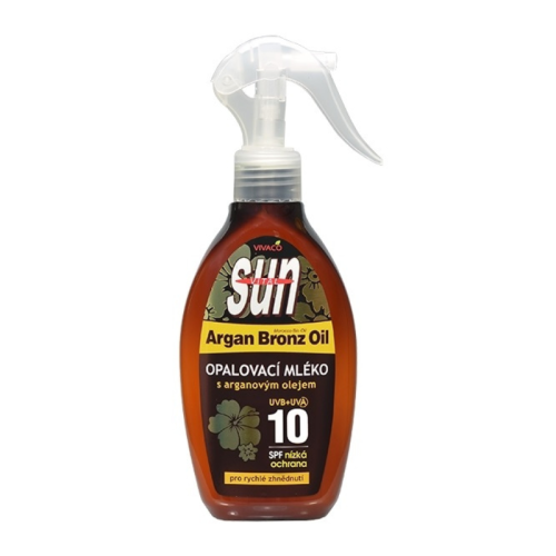 Mleczko do opalania SUN Argan oil SPF 10 Vivaco 200 ml