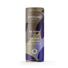 Naturalny balsam do ust o zapachu kokosa ATTITUDE Leaves bar 8,5g Naturalny balsam do ust o zapachu kokosa ATTITUDE Leaves bar 8,5g