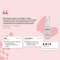 Noah Leave-In Spray Conditioner 150ml, Kundenbewertungen