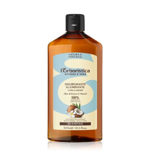 Šampon hydratační a rozzařující s kokosovým olejem a monoi Athena's Erboristica 300 ml