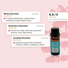 Olejek eteryczny z liści cynamonu Venoc 10 ml, ocena sklepu w serwisie Heureka