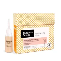 Multivitamínové energetické ampule pro zdravé vlasy - měsíční kúra Nuggela & Sulé 4x10ml Multivitamínové energetické ampule pro zdravé vlasy - měsíční kúra Nuggela & Sulé 4x10ml