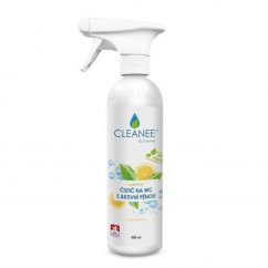 Hygienický WC čistič s aktívnou penou a citrónovou vôňou EKO CLEANEE 500ml