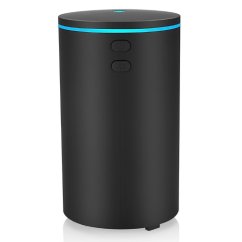 Ultrahangos illóolaj diffúzor autóba, fekete Bioruža 100ml