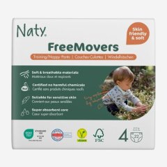 Natahovací plenkové kalhotky Naty Maxi 8 - 15 kg 22ks Natahovací plenkové kalhotky Naty Maxi 8 - 15 kg 22ks