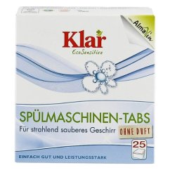 Tablety do umývačky riadu Klar 25 ks, 500g
