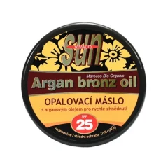 Masło do opalania z olejem arganowym szybki brąz SPF 25 VIVACO 200 ml