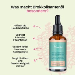 Brokkoliöl Venoc 50ml