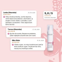 Zmatňujúce tonikum pre mastnú a problematickú pleť Acnaut Biotrade 60ml, hodnotenia zákazníkov