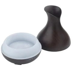Ultrahangos diffúzor illóolajokhoz csepp sötét 300ml Ultrahangos diffúzor illóolajokhoz csepp sötét 300ml