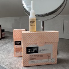 Multivitamínové energetické ampulky pre zdravé vlasy - mesačná kúra Nuggela & Sulé 4x10ml