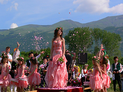 The famous Rose Festival