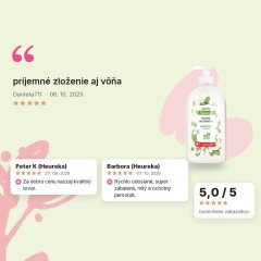Mydlo na ruky - biely kvet Aroma 500 ml, hodnotenia zákazníkov Mydlo na ruky - biely kvet Aroma 500 ml, hodnotenia zákazníkov