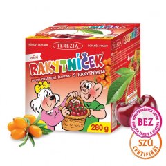 Rakytníček multivitamínové žalatínky s rakytníkom - višňa TEREZIA 70ks Rakytníček multivitamínové žalatínky s rakytníkom - višňa TEREZIA 70ks